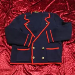 期間限定値下げ！Vintage　ニットジャケット　古着　used　昭和レトロ