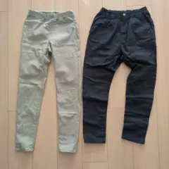 devirock150cm／ GU140cm ズボン2枚セット男の子