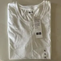 UNIQLO U スーピマコットンクルーネックT white