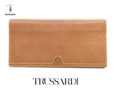 【TRUSSARDI 】中古■トラサルディ■長財布■札入れタイプ■ライトブラウンのサムネイル