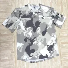 adidas 迷彩柄 Tシャツ グレー系
