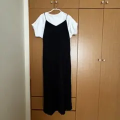 R*o様 URBAN RESEARCH ブラック キャミワンピース M