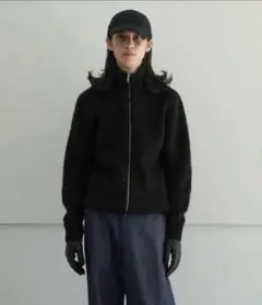 KAIKO SHAGGY ZIP CARDIGAN SIZE2