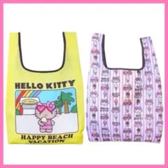 サンリオ ハローキティ 日焼けキティ エコバッグ 夏柄 新品