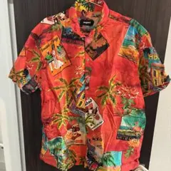Desigual アロハシャツ レッド XLのサムネイル