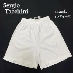 Sergio Tacchini テニス　ショートパンツ ホワイト　Lのサムネイル