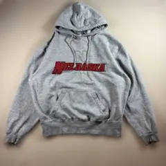 【定番アイテム】NEBRASKA パーカー グレー 古着