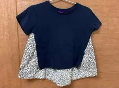 美品☆エニィファム 半袖Tシャツ 綿100% リバティ トップス カットソー
