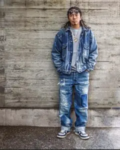 SAPEur サプール ヴィンテージデニム ジャケット - メルカリ