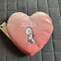 スヌーピー ハート型ポーチ