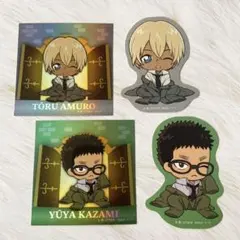 名探偵コナン ちぢませ隊 ステッカーコレクション 安室透 風見裕也