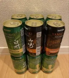 白州ハイボール10缶+山崎ハイボール2缶のサムネイル
