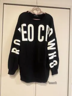 RODEO CROWNS ブラック スウェット FREE