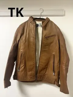 期間限定値下げ⭐︎TK ライダースジャケット 山羊革 (2) ダブルジップ 本革