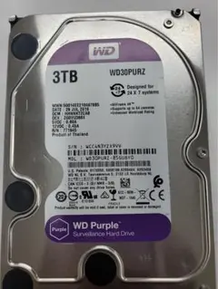 WD Purple 3TB WD30PURZ HDD