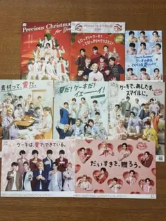 Snow Man 不二家 カタログ フライヤー セットのサムネイル