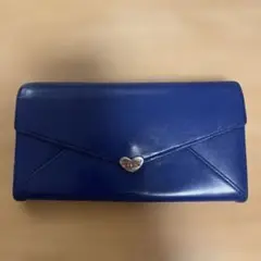 ポールスミス　ネイビー ハート型金具 長財布