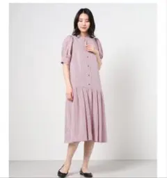 ☆CAROLINA GLASER☆ 半袖 シャツワンピース☆BEAMS