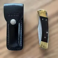 BUCK 110 フォールディングナイフ レザーシース付 - メルカリ