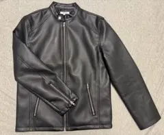 Nylaus　ナイラス　L　レザージャケット　ライダース　ジップアップ