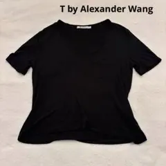 週末お値下げ☆T by Alexander Wang☆半袖Tシャツ ブラック