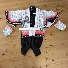 鬼滅の刃　胡蝶しのぶ　コスプレ衣装 120サイズ