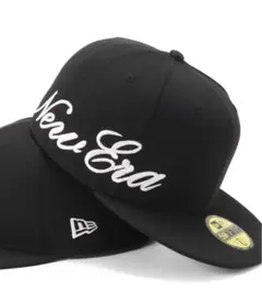 ニューエラ キャップ エッセンシャル サイドロゴ ブラック NEWERA 刺繍