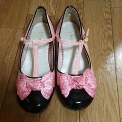 最終~お値下げ中~結婚式、入学卒業式、発表会、女の子エナメル素材パンプス靴20