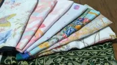 中古ブランドハンカチ他　まとめ売り　8枚セット