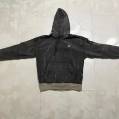 DIESELダークグレー プルオーバーパーカー