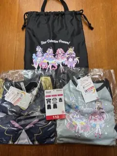 名探偵プリキュア パジャマセット　110サイズ　キュアアルカナシャドウ　しまむら