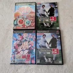 PS2ソフト 3本セット（ウイイレ9、ドラゴンボールz、太鼓の達人）