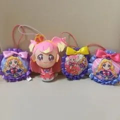 新品未使用　わんだふるぷりきゅあ　リボンチャーム　4点セット