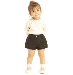 tete a tete テータテート ニットショートパンツ 90cm