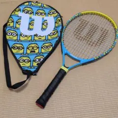 Wilson ミニオンズ テニスラケット 専用ケース付き
