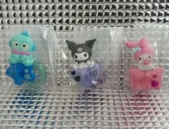 サンリオキャラクターズ キーリングハンガー マイメロ クロミ ハンギョドン