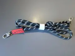 トポロジー スマホショルダーストラップ 黒白