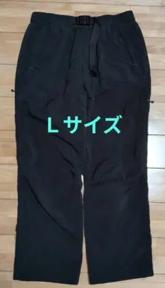 ノースフェイス　裏付き黒パンツ　　　　Ｌサイズ