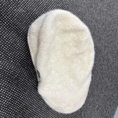 LACOSTE ニットハンチング 58cm ホワイト