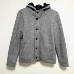 NICOLE ニコル　メンズパーカー　ジャケット　美品　グレー　ブラックのサムネイル