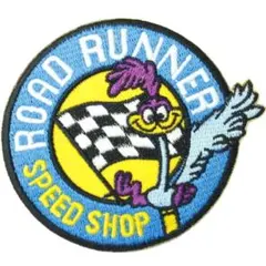 ワッペン キャラクター アメカジ ロードランナー アイロン アップリケ 送料無料