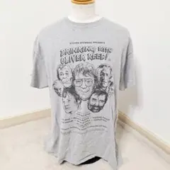 2010s 映画パロディTシャツ 酒豪 オリヴァーリード【XL】ギルダン グレー