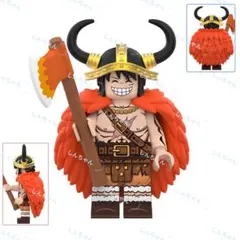 【新品】LEGOレゴ互換　ONEPIECE ミニフィグ人形　ルフィ　エルバフ編