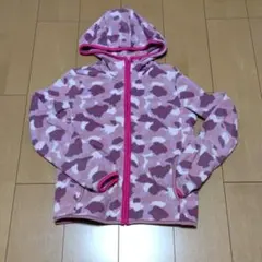 ユニクロ フリース パーカー キッズSサイズ