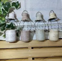 リメイク缶 リメ缶 4点セット 多肉植物 植木鉢 プランターのサムネイル