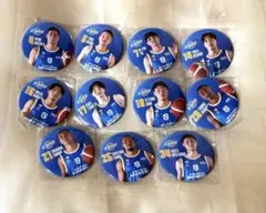 滋賀レイクス　選手缶バッジ　11種セット