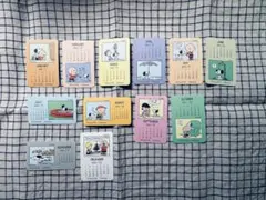 スヌーピー ステッカーカレンダー 2026年