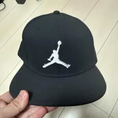 ブラック ジャンプマンロゴ キャップ