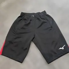 Mizuno バレーボールパンツ XS 黒/赤