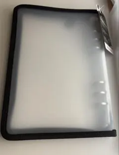 A5 6リングファイル　黒 ダイソー